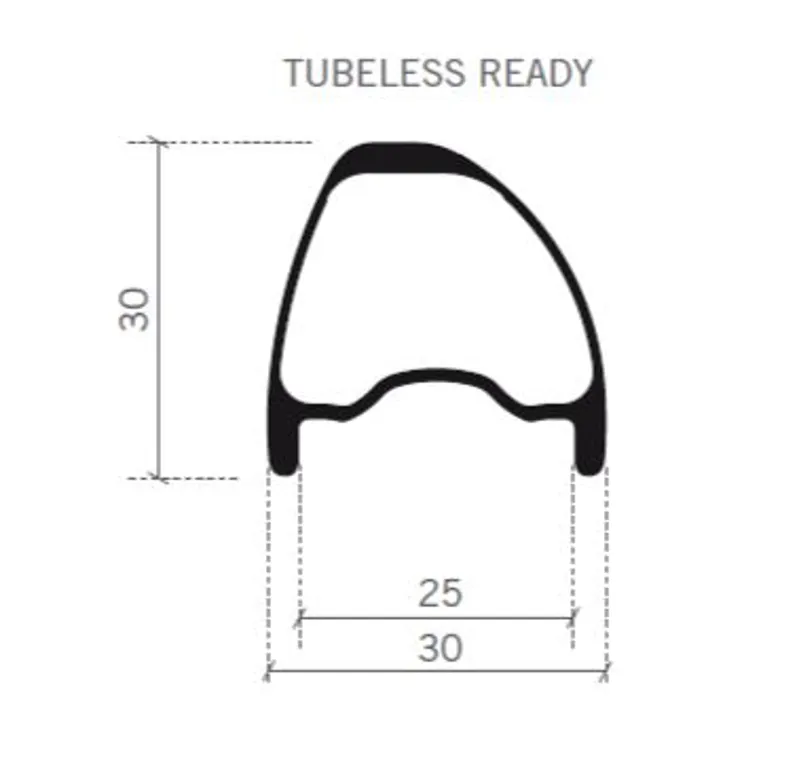 FSA KFX i25 Carbon Tubeless Ready MTB WideR Disc Wheelset Boost 29-2
